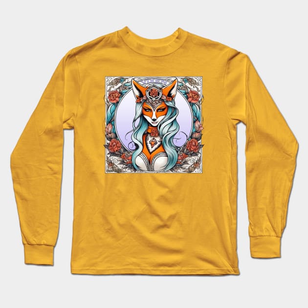 Sultry Vixen Long Sleeve T-Shirt by Vixen Games